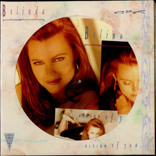Belinda Carlisle Vision Of You + Poster 12" vinyl picture disc (12 inch picture record) UK CAR2PVI519827