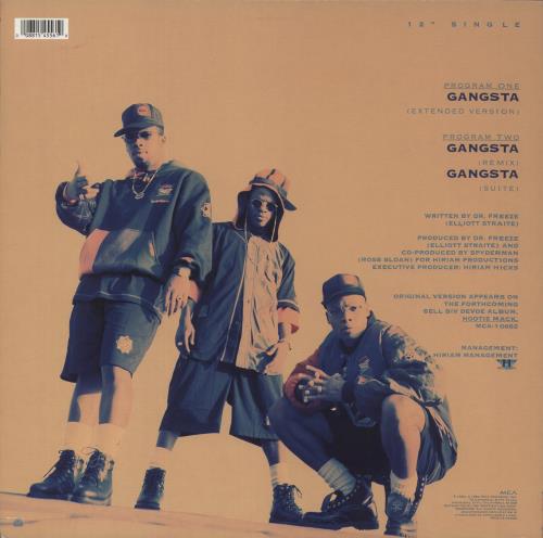 Bell Biv Devoe Gangsta 12" vinyl single (12 inch record / Maxi-single) US BGX12GA875693