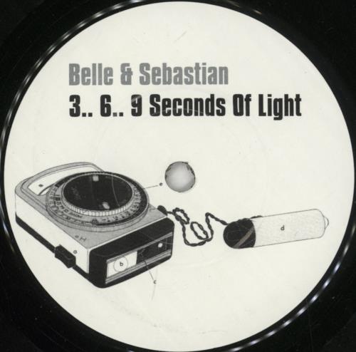 Belle & Sebastian 3.. 6.. 9 Seconds Of Light 7" vinyl single (7 inch record / 45) UK B&S07SE99436