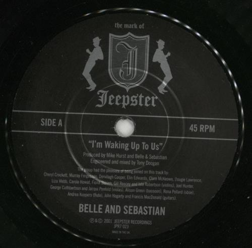 Belle & Sebastian I'm Waking Up To Us 7" vinyl single (7 inch record / 45) UK B&S07IM202536