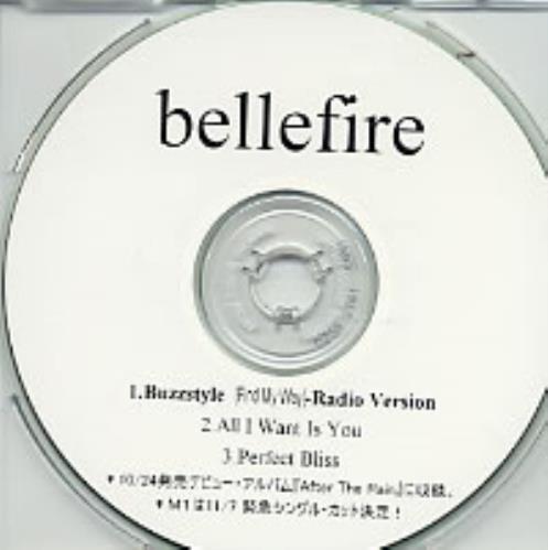 Bellefire Buzzstyle [Find My Way] CD-R acetate Japanese LFRCRBU269501