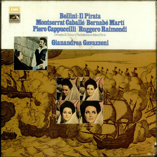 Bellini Il Pirata 3-LP vinyl record set (Triple LP Album) UK BII3LIL538349