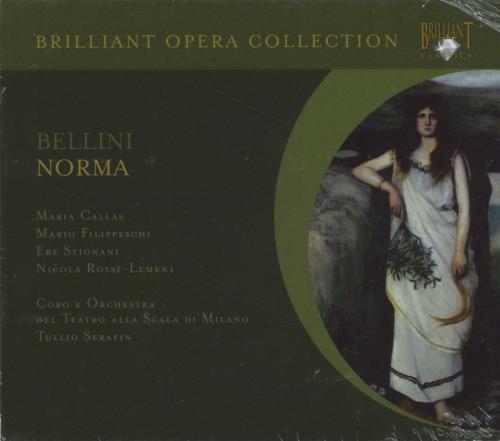 Bellini Norma - Sealed 3-disc CD/DVD Set UK BII3DNO807610