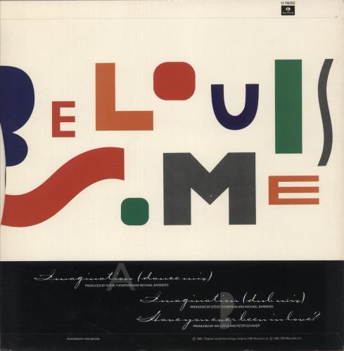 Belouis Some Imagination 12" vinyl single (12 inch record / Maxi-single) UK BOU12IM107552