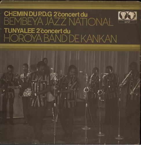 Bembeya Jazz National Le Chemin Du P.D.G. / Tunyalee vinyl LP album (LP record) African 5F-LPLE881658