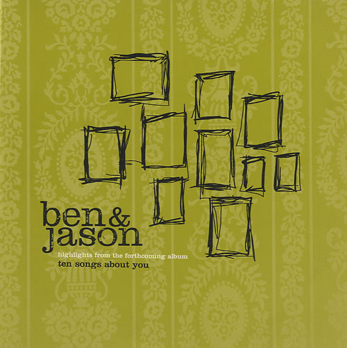 Ben & Jason Ten Songs About You - Album Sampler CD single (CD5 / 5") UK BNJC5TE484749