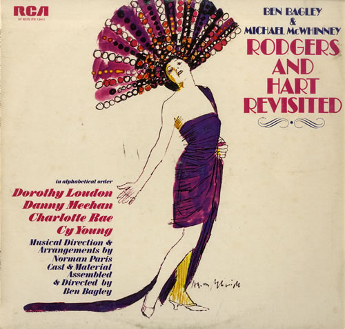 Ben Bagley Rodgers And Hart Revisited vinyl LP album (LP record) UK C-8LPRO563899