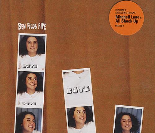 Ben Folds Five Kate 2-CD single set (Double CD single) UK BFE2SKA394350