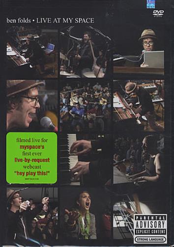 Ben Folds Live At My Space DVD US B.FDDLI392938