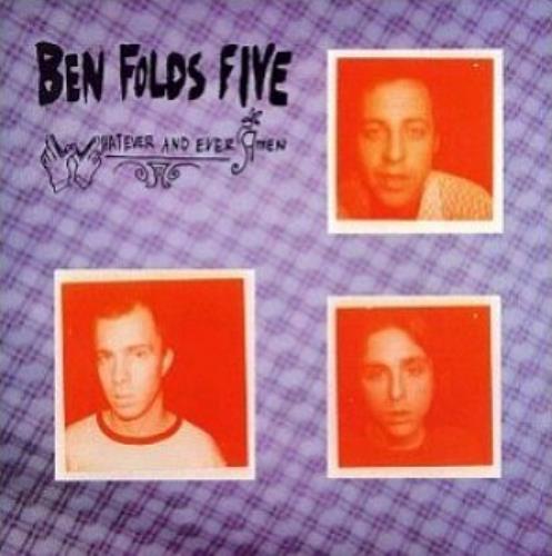 Ben Folds Whatever And Ever Amen CD album (CDLP) Japanese B.FCDWH317910
