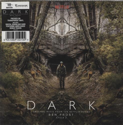 Ben Frost Dark: Cycle 2 - Transparent Vinyl + PVC Sleeve vinyl LP album (LP record) UK 0F6LPDA870387