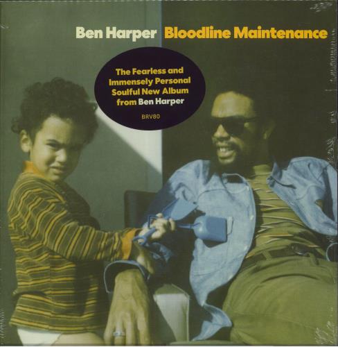 Ben Harper Bloodline Maintenance vinyl LP album (LP record) US BHPLPBL814412