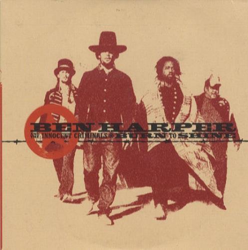 Ben Harper Burn To Shine CD single (CD5 / 5") UK BHPC5BU165112