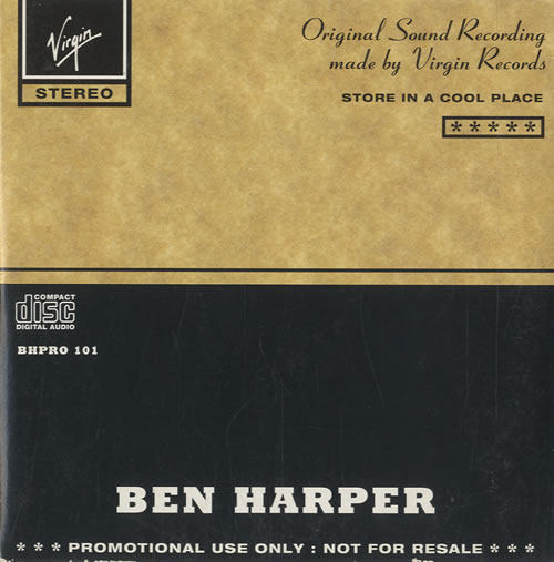 Ben Harper How Many Miles Must We March CD single (CD5 / 5") Dutch BHPC5HO486599