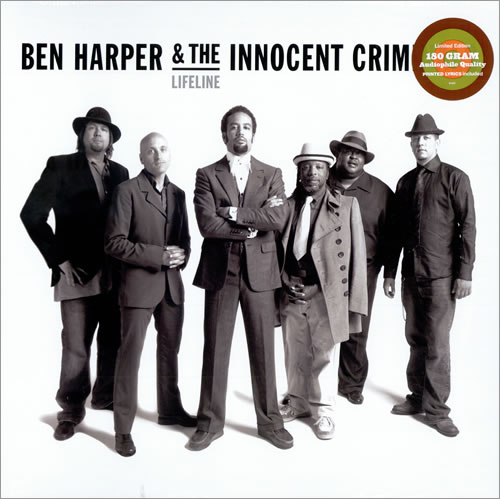 Ben Harper Lifeline vinyl LP album (LP record) US BHPLPLI463968