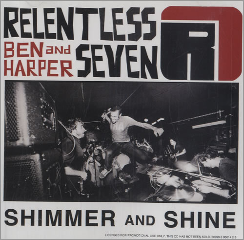 Ben Harper Shimmer And Shine CD single (CD5 / 5") US BHPC5SH471110