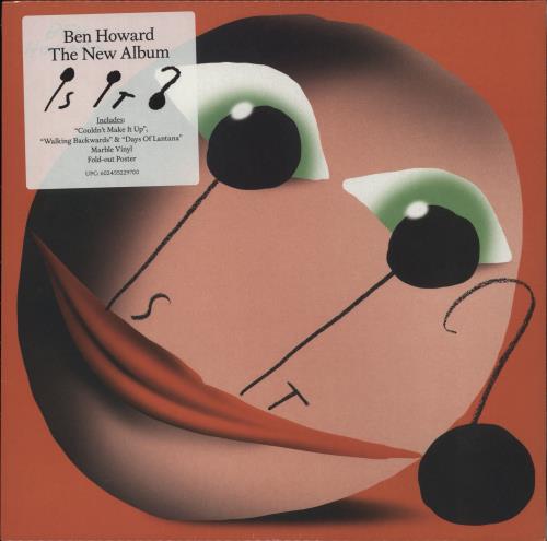 Ben Howard Is It? - Grey Marbled Vinyl + Poster - Sealed + Cassette & Autographed Print vinyl LP album (LP record) UK F5NLPIS872964