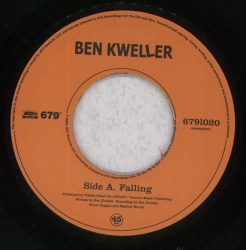 Ben Kweller Falling 7" vinyl single (7 inch record / 45) UK BKW07FA456347