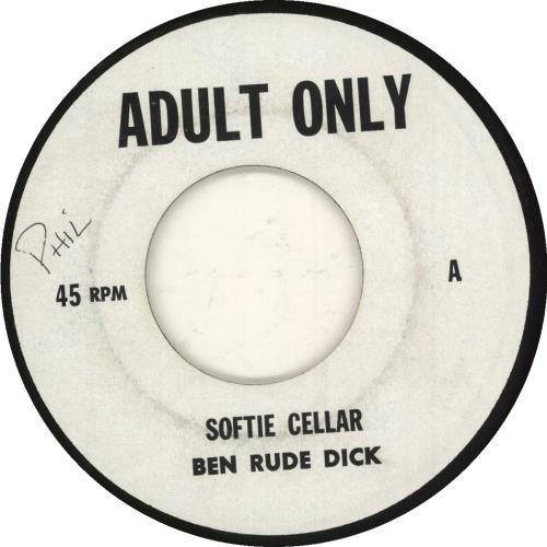 Ben Rude Dick Softie Cellar 7" vinyl single (7 inch record / 45) Jamaican 0EO07SO727972