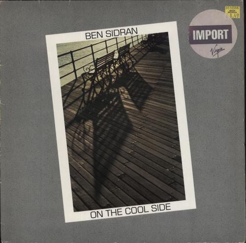 Ben Sidran On The Cool Side vinyl LP album (LP record) German B2ULPON811871