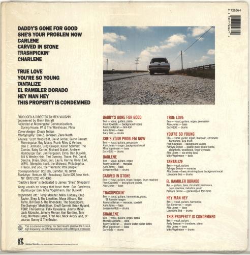 Ben Vaughn Ben Vaughan Blows Your Mind vinyl LP album (LP record) US B36LPBE690999