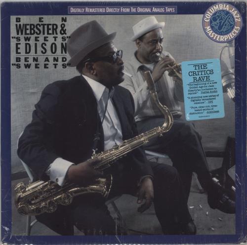 Ben Webster Ben And 'Sweets' - Shrink vinyl LP album (LP record) US BNWLPBE786512