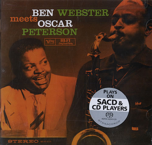 Ben Webster Ben Webster Meets Oscar Peterson super audio CD SACD US BNWSABE561298
