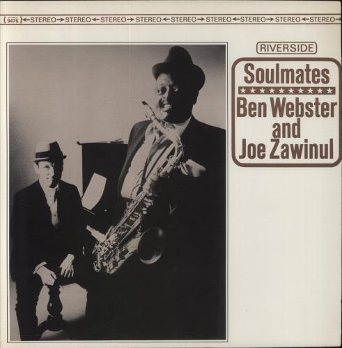 Ben Webster Soulmates vinyl LP album (LP record) US BNWLPSO429027