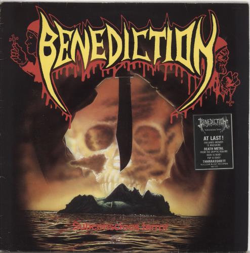 Benediction Subconscious Terror vinyl LP album (LP record) German E1WLPSU721343