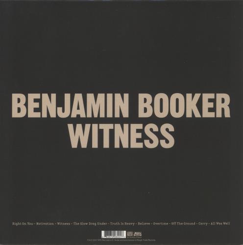Benjamin Booker Witness - Blue Vinyl vinyl LP album (LP record) UK IF0LPWI871468