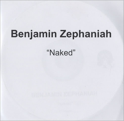 Benjamin Zephaniah Naked CD-R acetate UK B0MCRNA474340