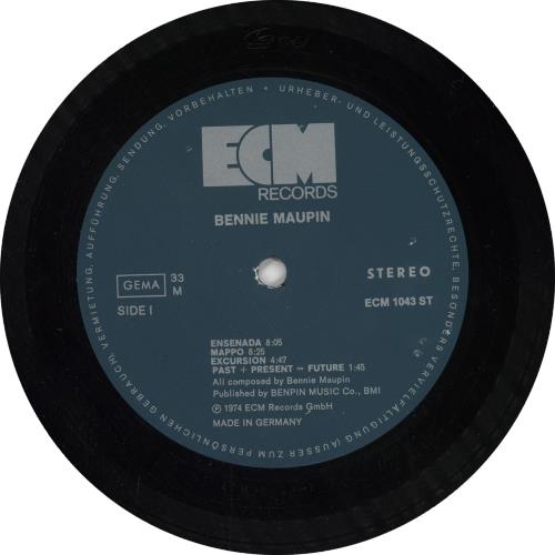 Bennie Maupin The Jewel In The Lotus - 1st vinyl LP album (LP record) German 0Y7LPTH738066