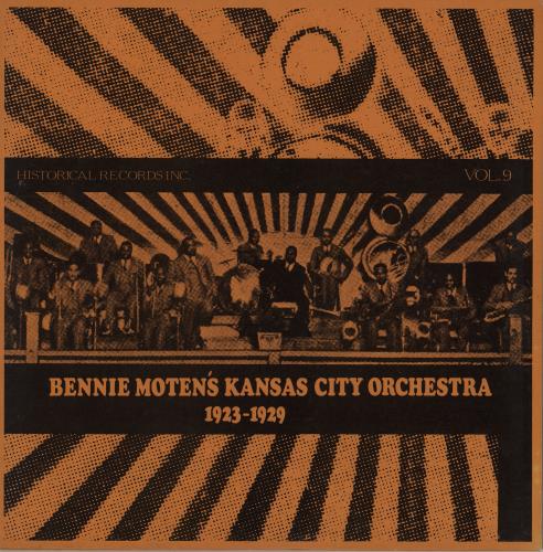 Bennie Moten Bennie Moten's Kansas City Orchestra 1923-1929 vinyl LP album (LP record) US BM9LPBE761432