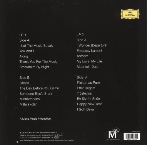 Benny Andersson Piano 2-LP vinyl record set (Double LP Album) UK BNA2LPI737400