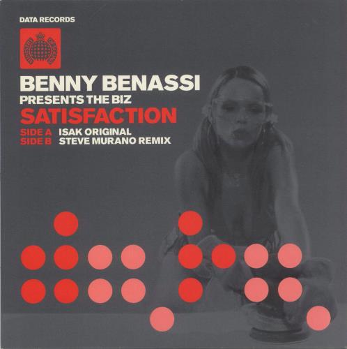 Benny Benassi Satisfaction 12" vinyl single (12 inch record / Maxi-single) UK YBE12SA870182