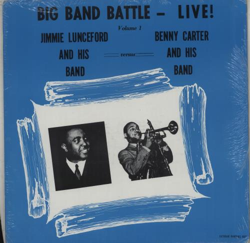 Benny Carter Big Band Battle - Live! - Volume 1 - Sealed vinyl LP album (LP record) US BCALPBI669691