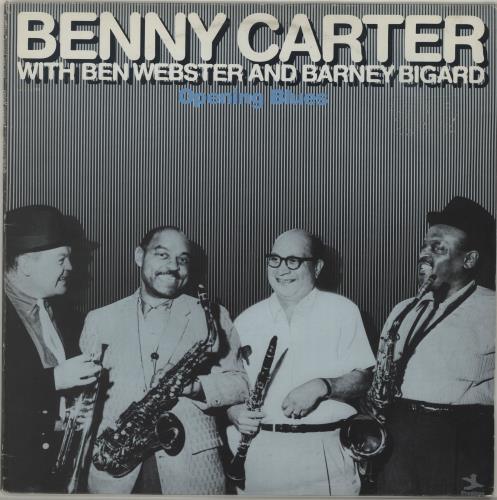 Benny Carter Opening Blues vinyl LP album (LP record) Italian BCALPOP678075