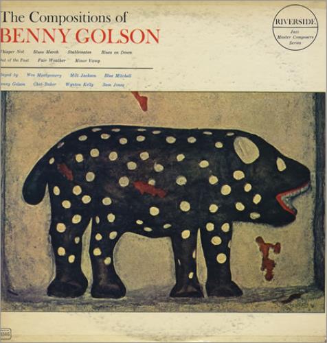 Benny Golson The Compositions Of vinyl LP album (LP record) US BG-LPTH364035
