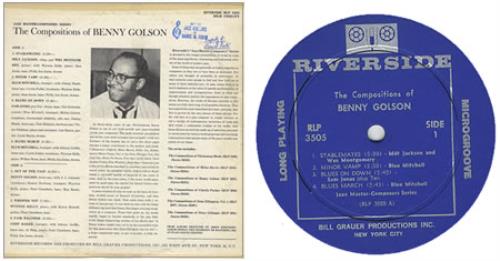Benny Golson The Compositions Of vinyl LP album (LP record) US BG-LPTH364035