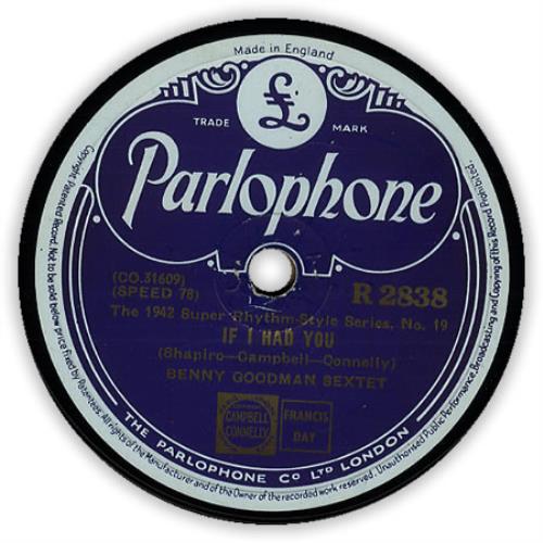 Benny Goodman If I Had You 78rpm shellac record UK BG178IF397097
