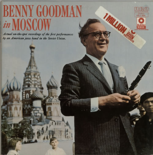 Benny Goodman In Moscow 2-LP vinyl record set (Double LP Album) French BG12LIN614593