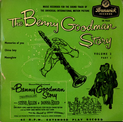 Benny Goodman The Benny Goodman Story Volume 2 Part 1 7" vinyl single (7 inch record / 45) UK BG107TH551132