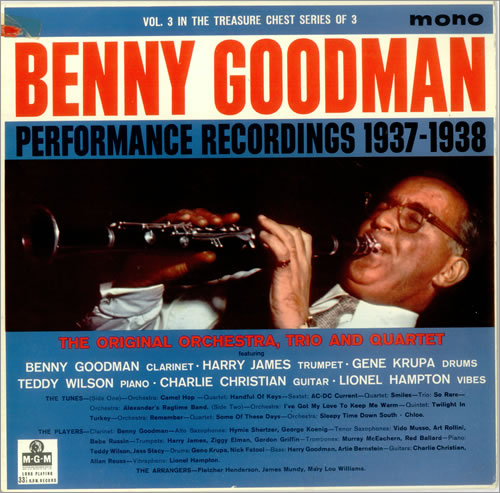 Benny Goodman The Benny Goodman Treasure Chest Volume 3 vinyl LP album (LP record) UK BG1LPTH448325