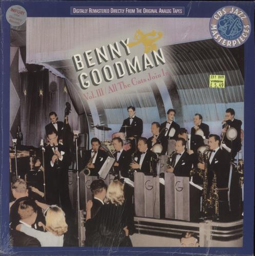 Benny Goodman Vol. III: All The Cats Join In vinyl LP album (LP record) UK BG1LPVO861368