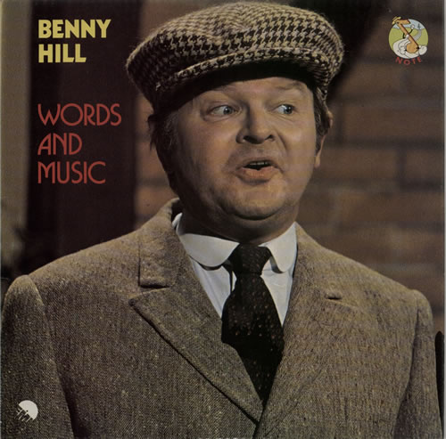 Benny Hill Words And Music vinyl LP album (LP record) UK BHILPWO239289