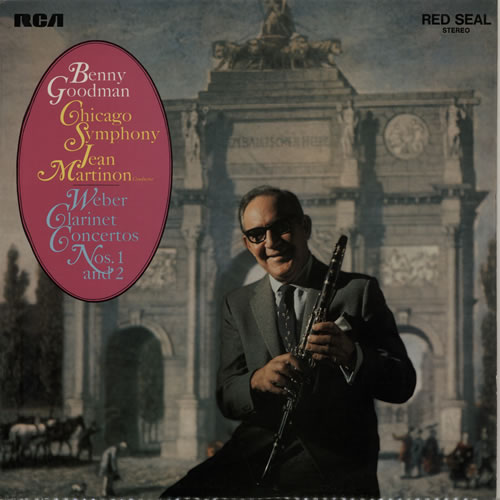 Benny Goodman er Concertos Nos. 1 and 2 UK vinyl LP album