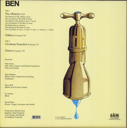 Ben Ben vinyl LP album (LP record) Italian BN0LPBE826096