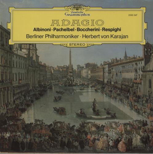 Berliner Philharmoniker Adagio vinyl LP album (LP record) UK F34LPAD662864