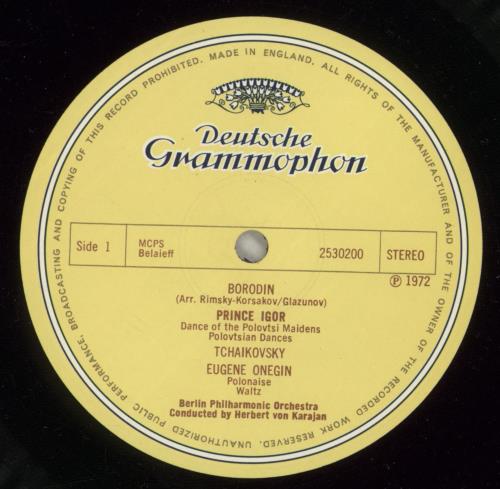 Berliner Philharmoniker Opernballette vinyl LP album (LP record) UK F34LPOP875199
