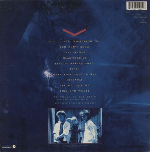 Berlin Count Three & Pray - Hype Sticker vinyl LP album (LP record) Greek BERLPCO874804